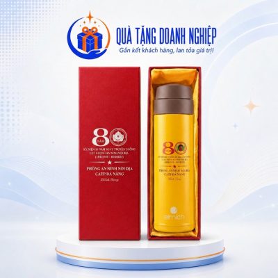 Bình Giữ Nhiệt In Logo Quà Tặng kỉ niệm ngày truyền thống của lực lượng công an nội địa BGNQT-06 - Ảnh đại diện