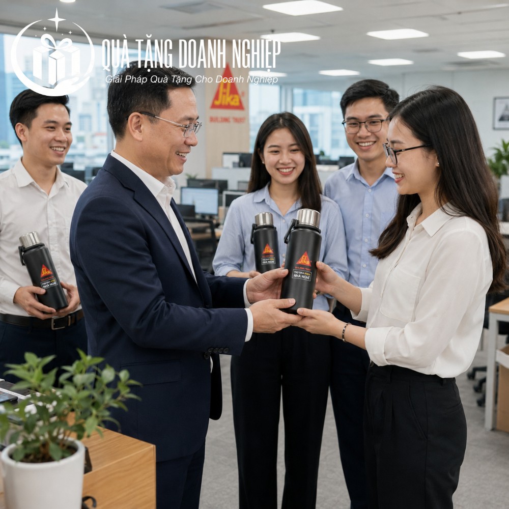 Quà tặng Welcome Kit in logo