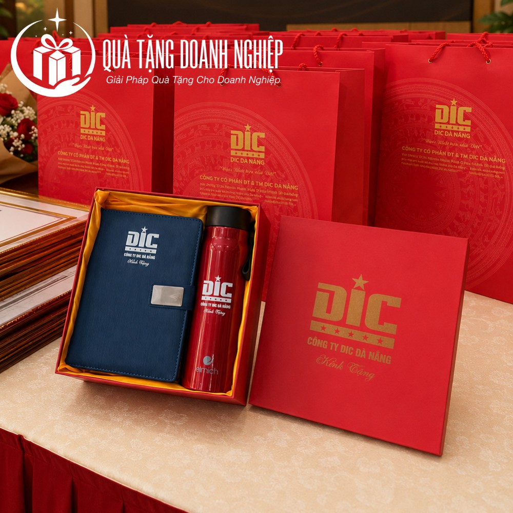 Quà tặng Welcome Kit in logo