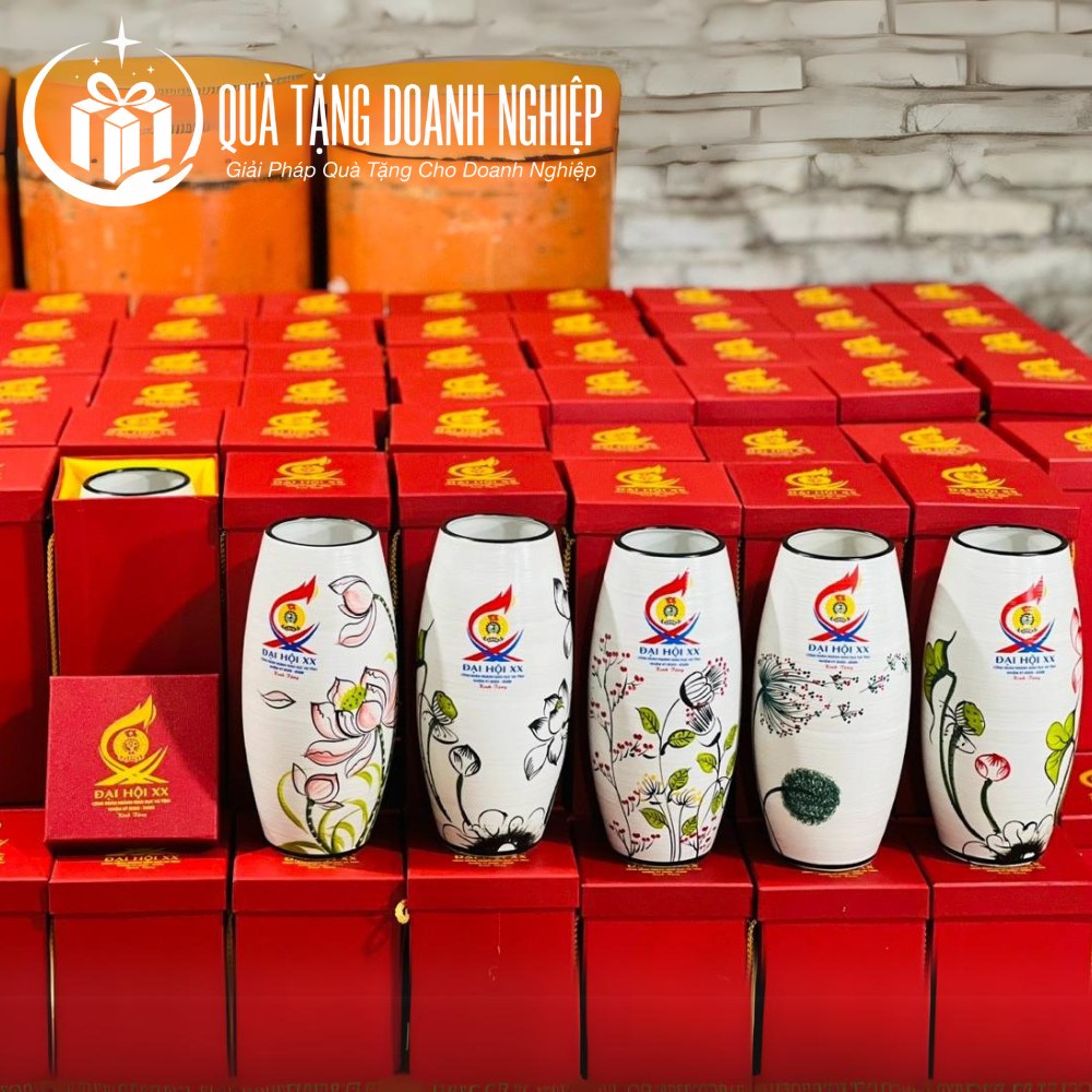 Quà tặng gốm sứ in logo