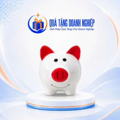 Heo Đất In Logo MB Bến Thành Quà Tặng Doanh Nghiệp