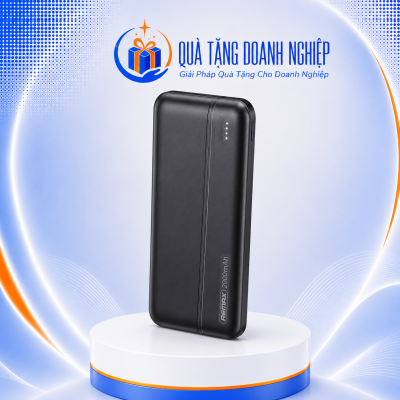 Sạc dự phòng remax 10000mah rpp 212 màu đen in logo quà tặng công đoàn SDP-15