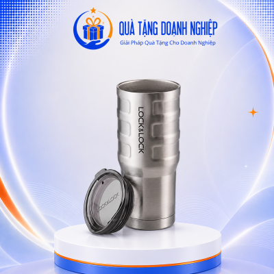 Ly Giữ Nhiệt Thương Hiệu LocknLock Bumper Tumbler 550ml In Logo Quà Tặng LGNQT-26