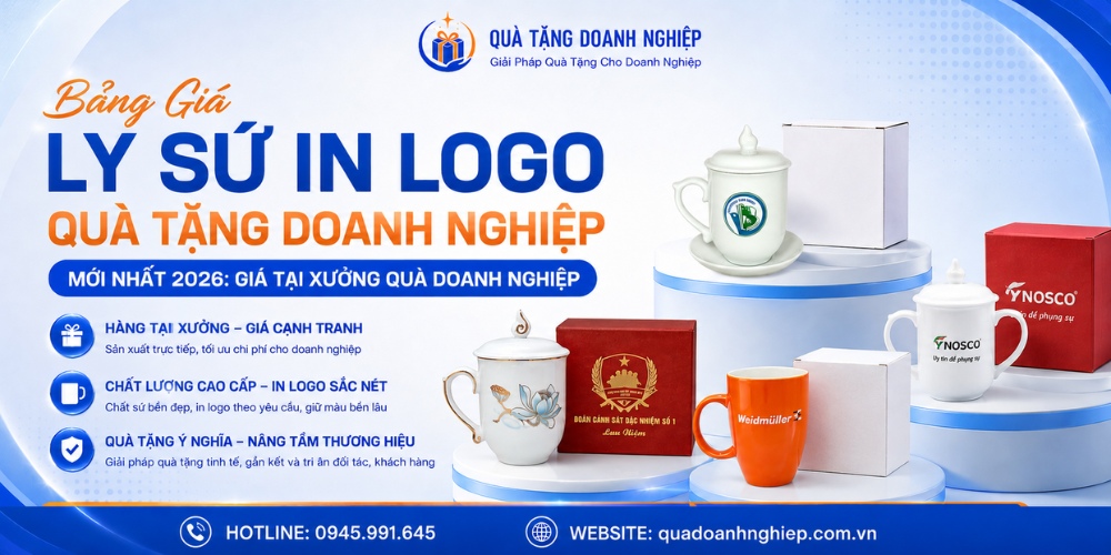 Các cấu phần cần chốt khi yêu cầu báo giá ly sứ in logo