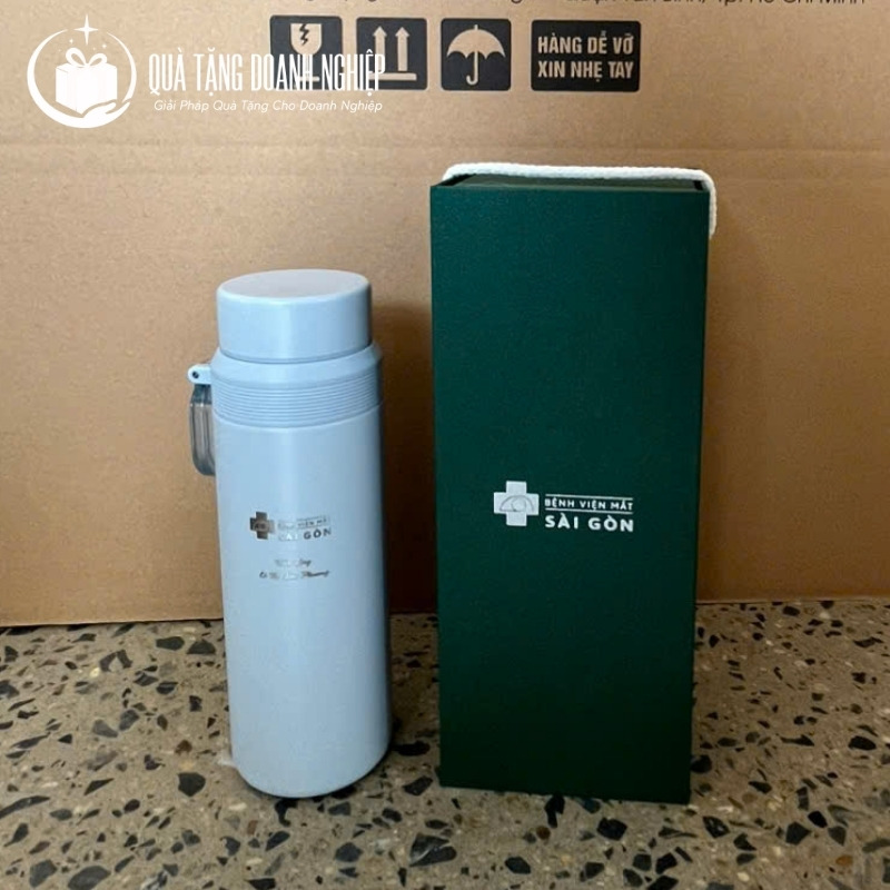 Bình giữ nhiệt in logo quà tặng