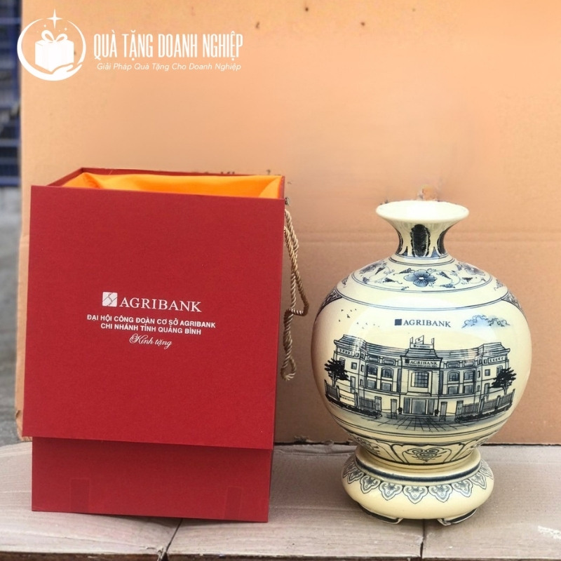 Bình hút lộc quà tặng in logo