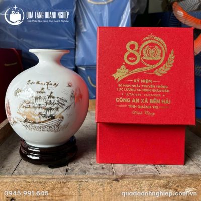 Bình Hút Lộc In Logo Thuận Buồm Xuôi Gió Quà Tặng Doanh Nghiệp