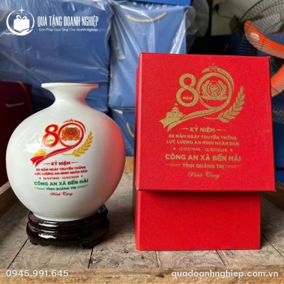 Bình Hút Lộc In Logo Thuận Buồm Xuôi Gió Quà Tặng Doanh Nghiệp