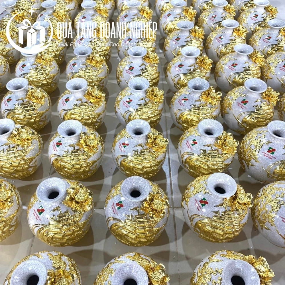 Bình hút lộc quà tặng in logo