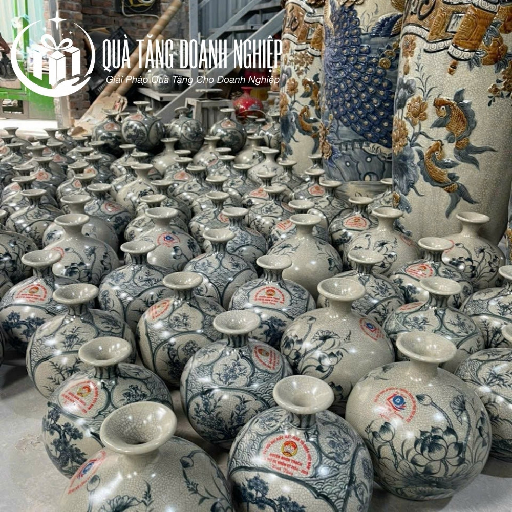 Bình hút lộc quà tặng in logo
