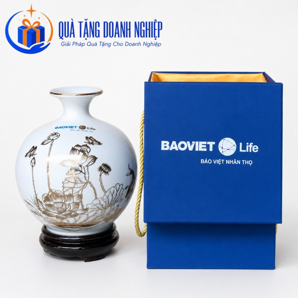 Bình hút lộc quà tặng in logo
