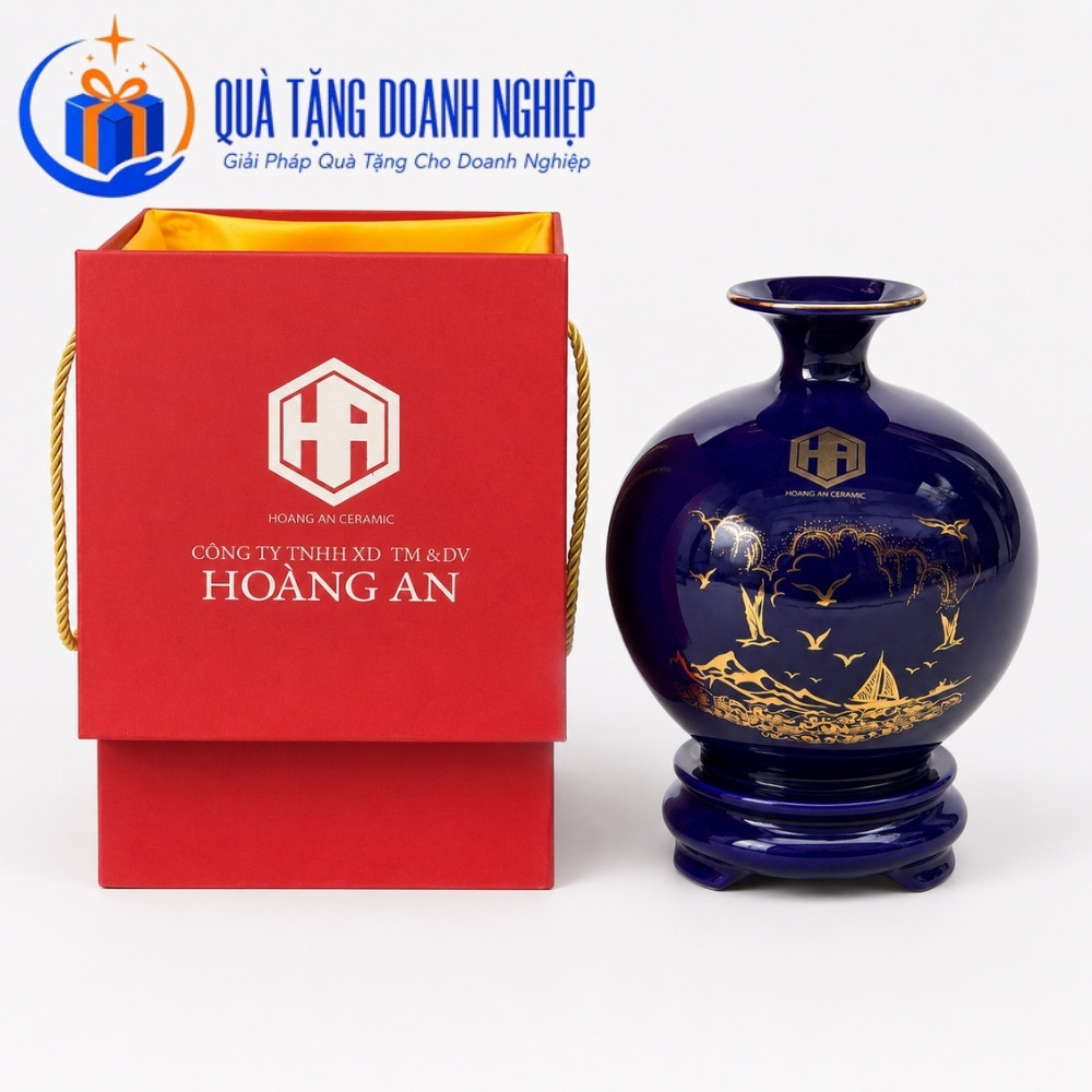 Bình hút lộc quà tặng in logo
