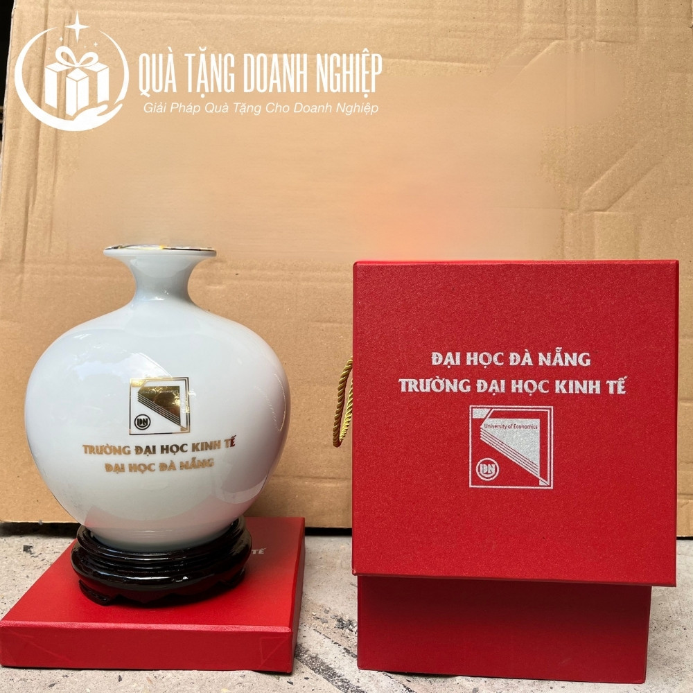 Bình hút lộc quà tặng in logo