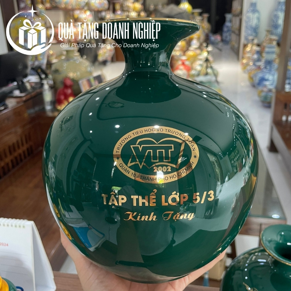Bình hút lộc quà tặng in logo