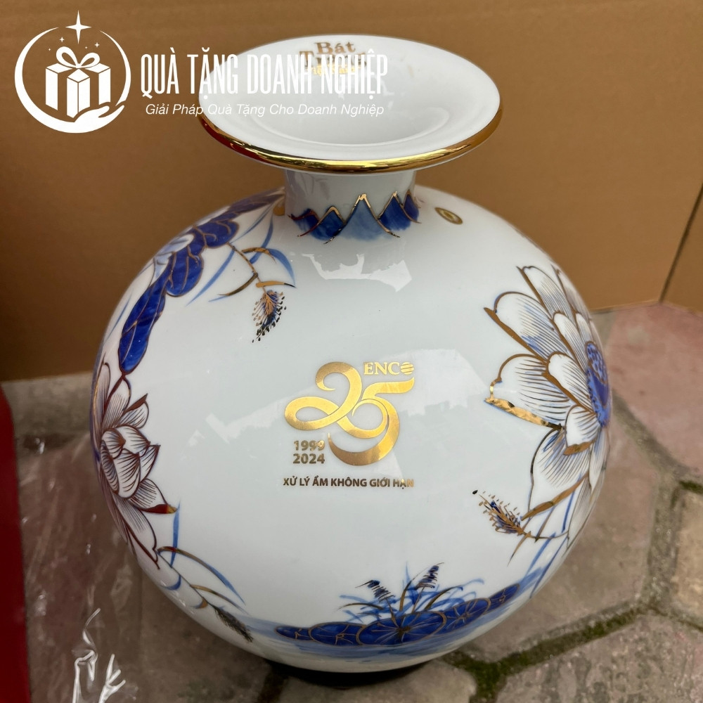Bình hút lộc quà tặng in logo