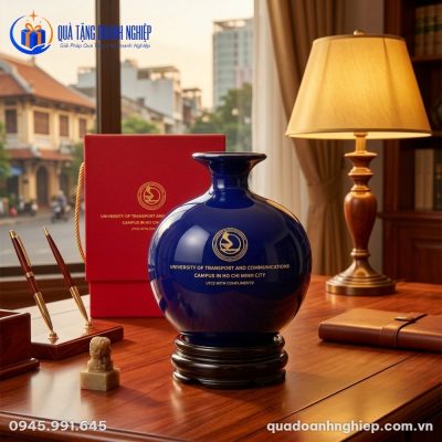 Bình Hút Lộc Mã Đáo Thành Công In Logo Quà Tặng Doanh Nghiệp