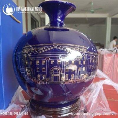 Bình Hút Lộc Men Xanh Quà Tặng Doanh Nghiệp Trường Đại Học Hà Nội