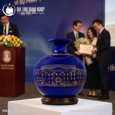 Bình Hút Lộc Men Xanh Quà Tặng Doanh Nghiệp Trường Đại Học Hà Nội