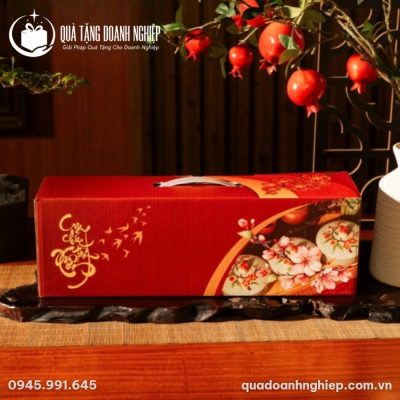 Bộ 3 Bát Đựng Mứt Tết Bằng Sứ Trắng In Logo Quà Tặng Doanh Nghiệp