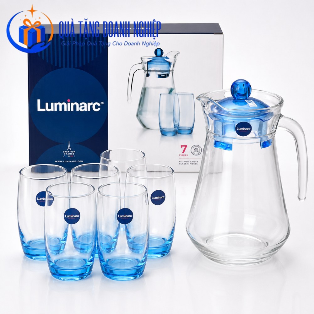 Bộ bình cốc thủy tinh Luminarc