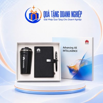 Bộ Giftset Quà Tặng Doanh Nghiệp In Logo 3 Món Màu Đen GS-07 - Ảnh đại diện