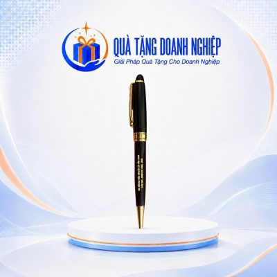 Bút ký kim loại màu đen 14cm in logo quà tặng BK-02 - Ảnh đại diện