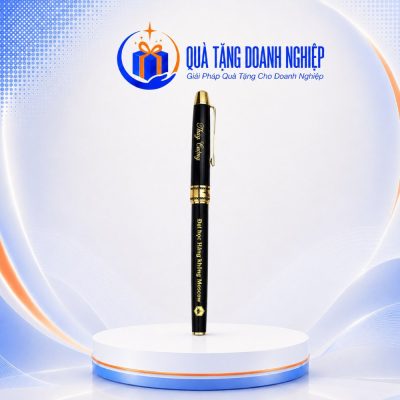Bút ký kim loại màu đen 14cm in logo quà tặng BK-03 - Ảnh đại diện