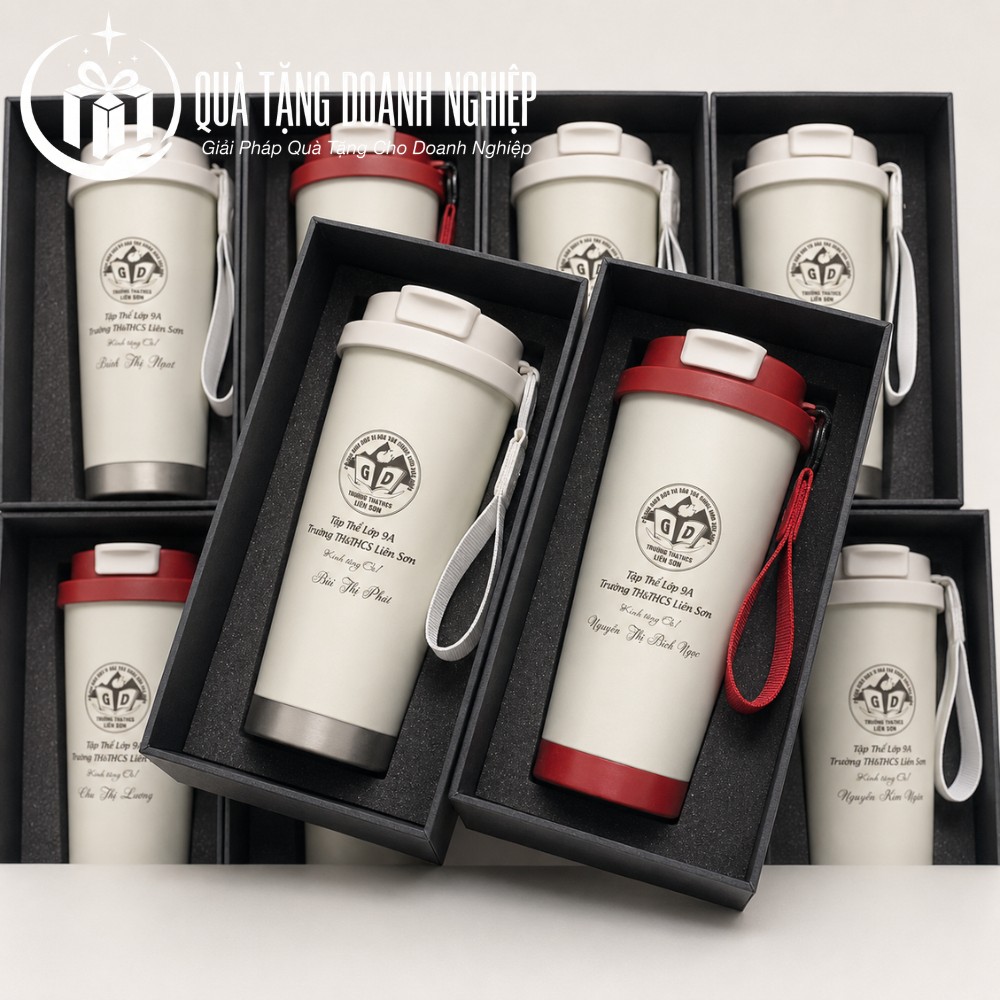 Cốc giữ nhiệt in logo quà tặng