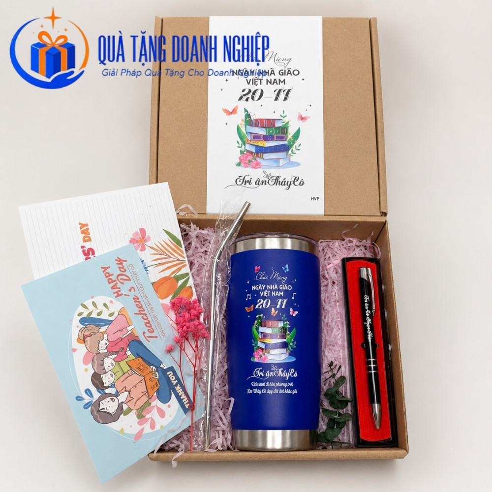 Bộ giftset quà tặng cốc giữ nhiệt