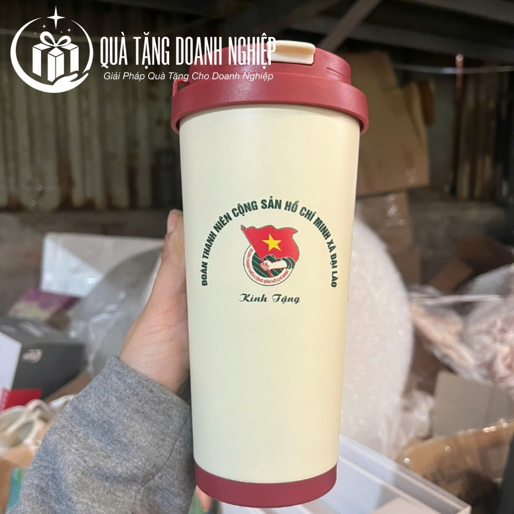 Ly giữ nhiệt in logo quà tặng