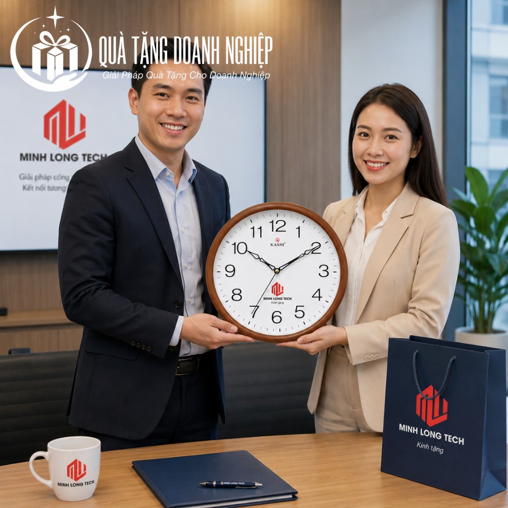 Đồng hồ treo tường Kashi quà tặng
