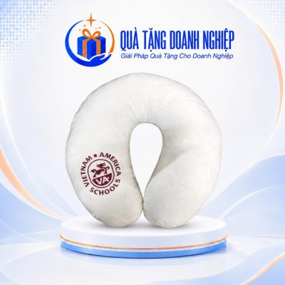 Gối Chữ U Vải Velboa Mềm Mại In Logo Quà Tặng Doanh Nghiệp