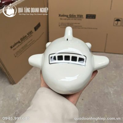Heo Đất Hình Máy Bay In Logo Quà Tặng Doanh Nghiệp