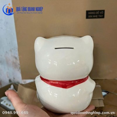 Heo Đất Mèo Thần Tài Quà Tặng Doanh Nghiệp In Logo