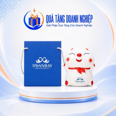Heo Đất Quà Tặng Doanh Nghiệp In Logo Swanbay