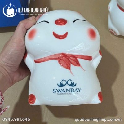 Heo Đất Quà Tặng Doanh Nghiệp In Logo Swanbay