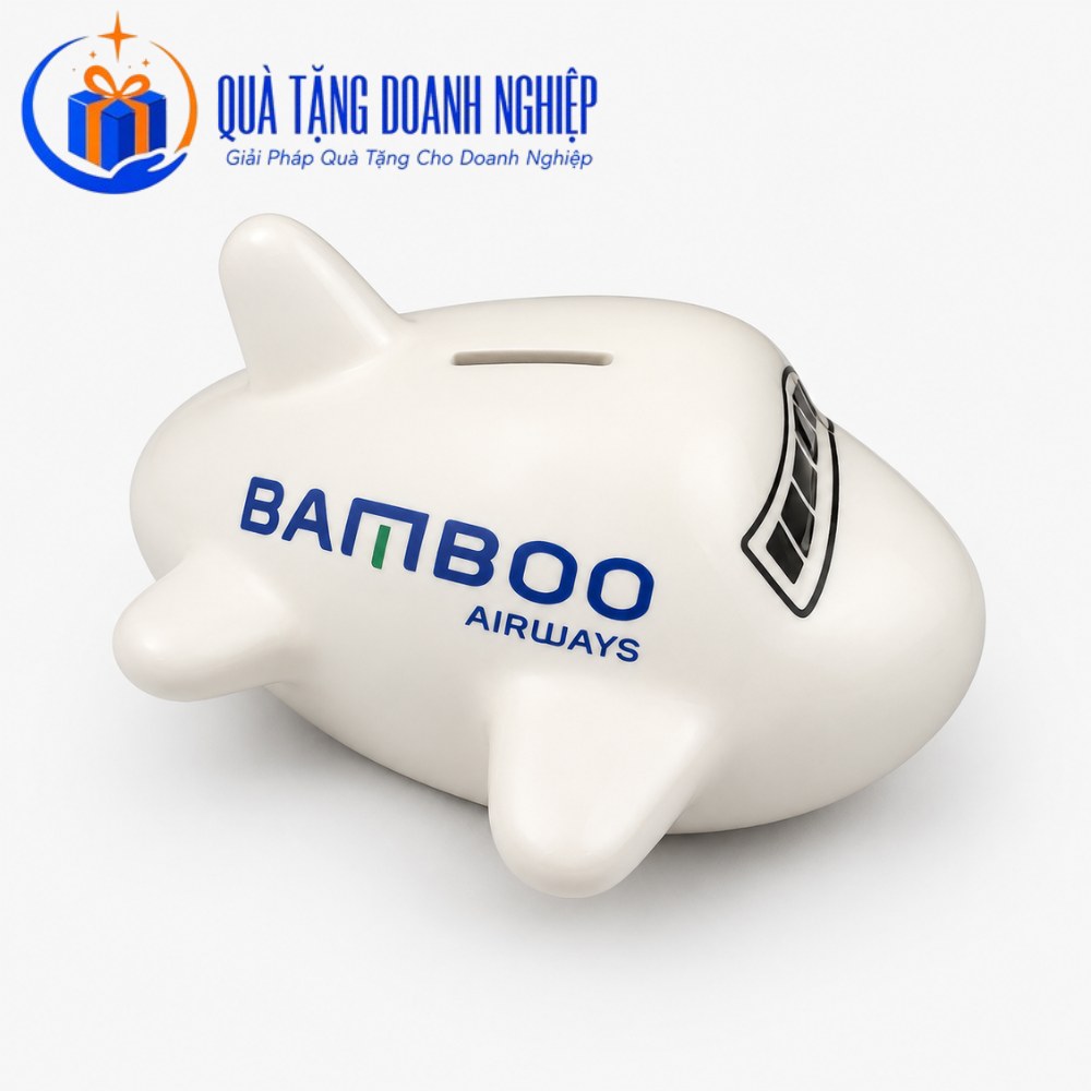 Heo đất quà tặng in logo