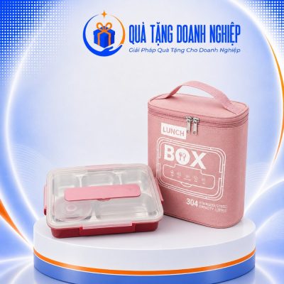 Hộp cơm văn phòng giữ nhiệt Trung in logo quà tặng HC-11 - Ảnh đại diện