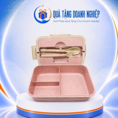 Hộp cơm văn phòng giữ nhiệt Trung in logo quà tặng HC-12 - Ảnh đại diện