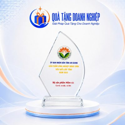 Kỷ Niệm Chương Pha Lê Hình Cánh Buồm Vinh Danh In Logo Quà Tặng Doanh Nghiệp KNC-05 - Ảnh đại diện