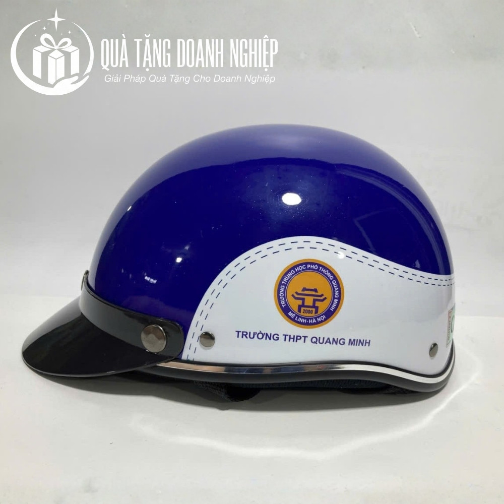 Mũ bảo hiểm in logo quà tặng