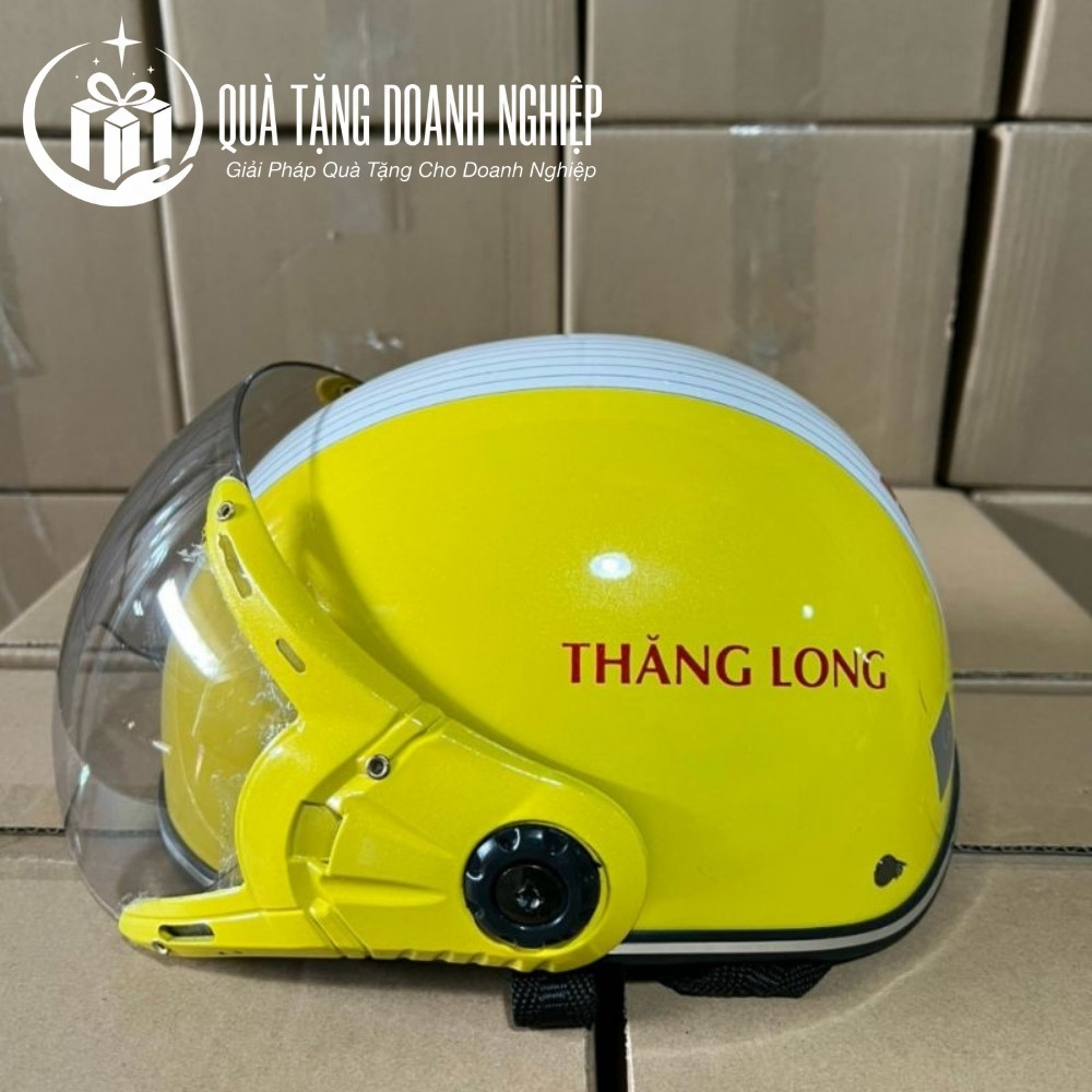 Mũ bảo hiểm in logo quà tặng