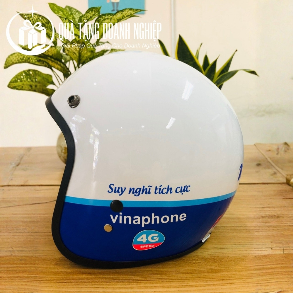 Mũ bảo hiểm in logo quà tặng