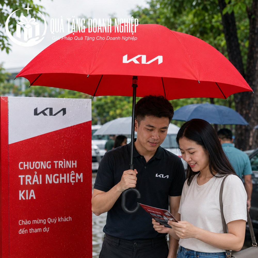 Ô gấp ngược quà tặng ngành ô tô