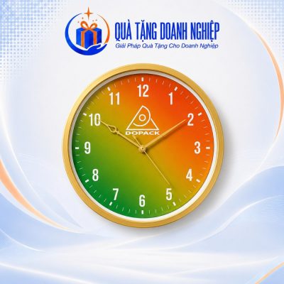 Đồng Hồ Treo Tường In Logo Quà Tặng Doanh Nghiệp