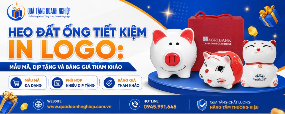 Heo đất tiết kiệm quà tặng