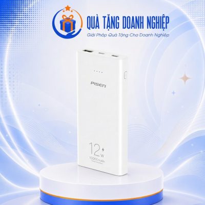 Sạc dự phòng Pisen electrnic library 10000mah model ts d324 màu trắng in logo quà tặng SDP-13 - Ảnh đại diện