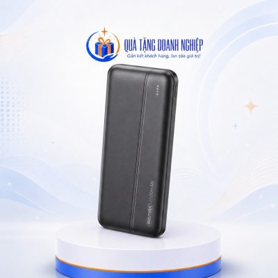 Sạc dự phòng remax 10000mah rpp 212 màu đen in logo quà tặng công đoàn SDP-15 - Ảnh đại diện
