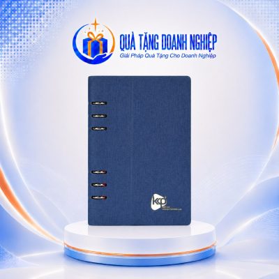 Sổ còng hở A5 màu xanh dương in logo quà tặng SD-15 - Ảnh đại diện