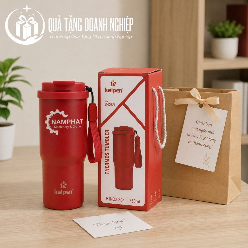 Cốc giữ nhiệt in logo quà tặng